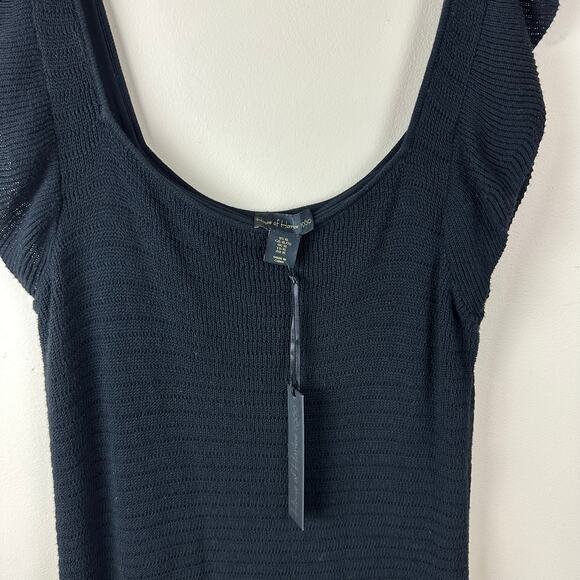 House of Harlow 1960 Womens Knit Midi Dress XL NWT Whimsigoth Fairy Festival - Picture 2 of 12